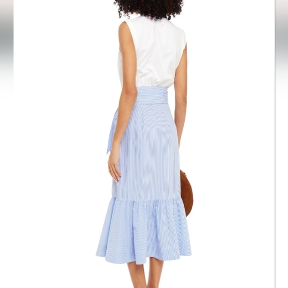 Veronica Beard Capri Combo Midi Dress - Picture 3 of 16